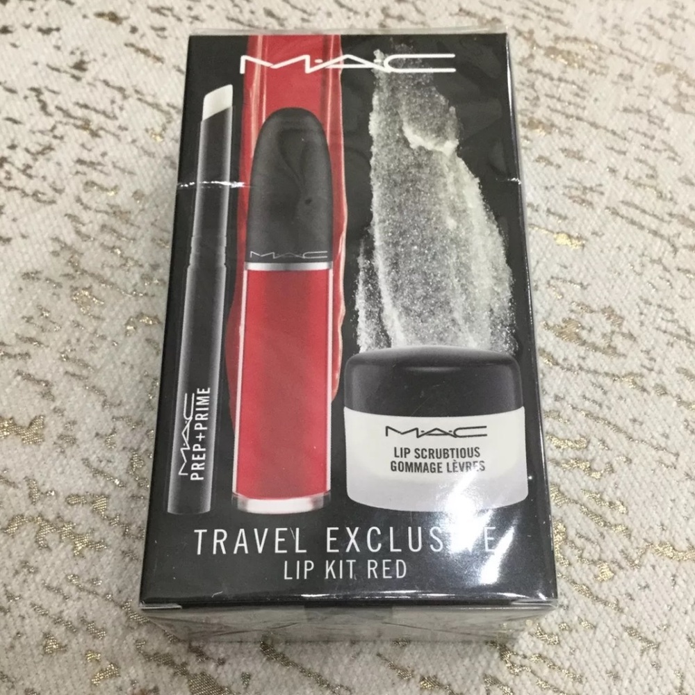 MAC lip kit red - 3 pc set SEALED BOX